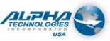 Logo firmy Alpha Technologies